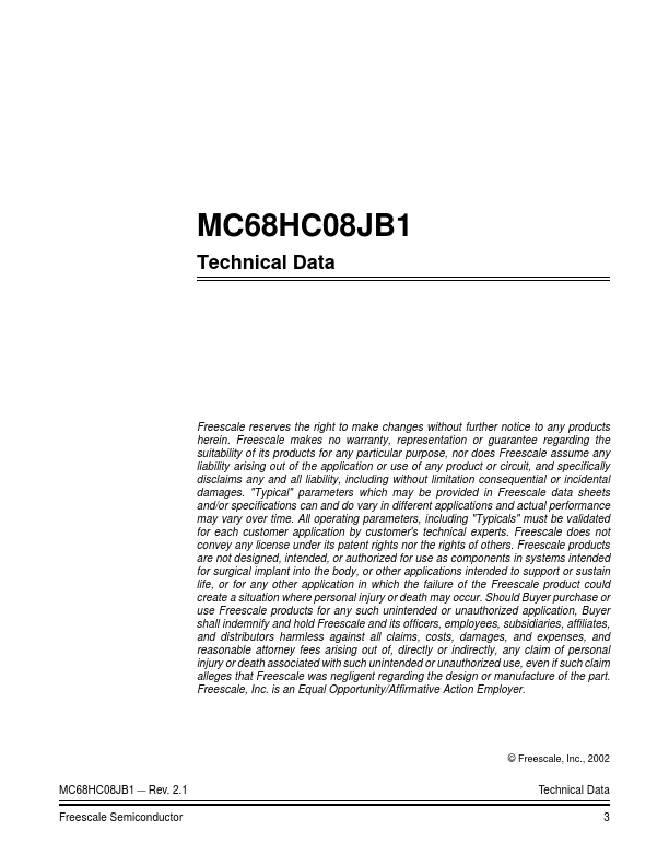 MC68HC08JB1