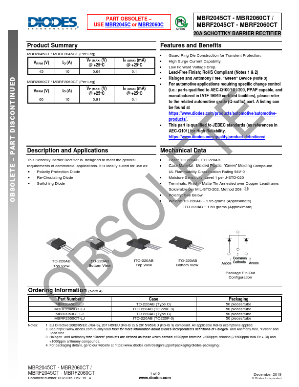 MBRF2060CT