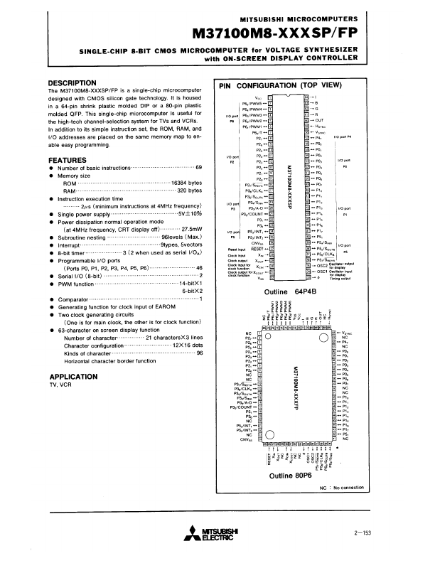 M37100M8-XXXFP