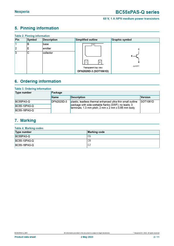 datasheet Preview Page 2