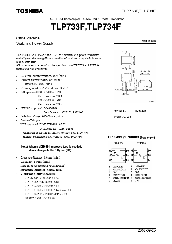 TLP734F