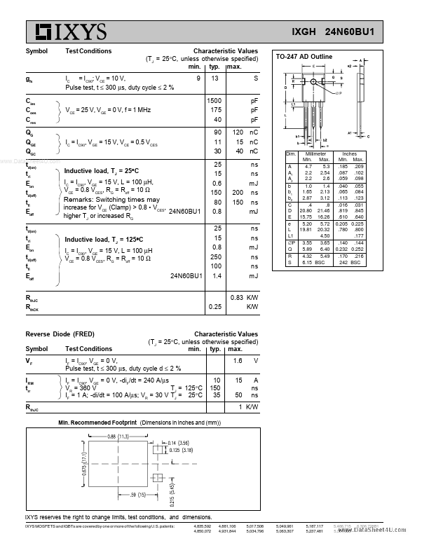 IXGH24N60BU1