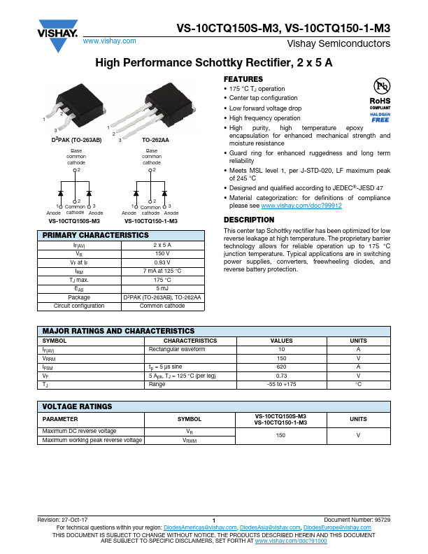 VS-10CTQ150-1-M3