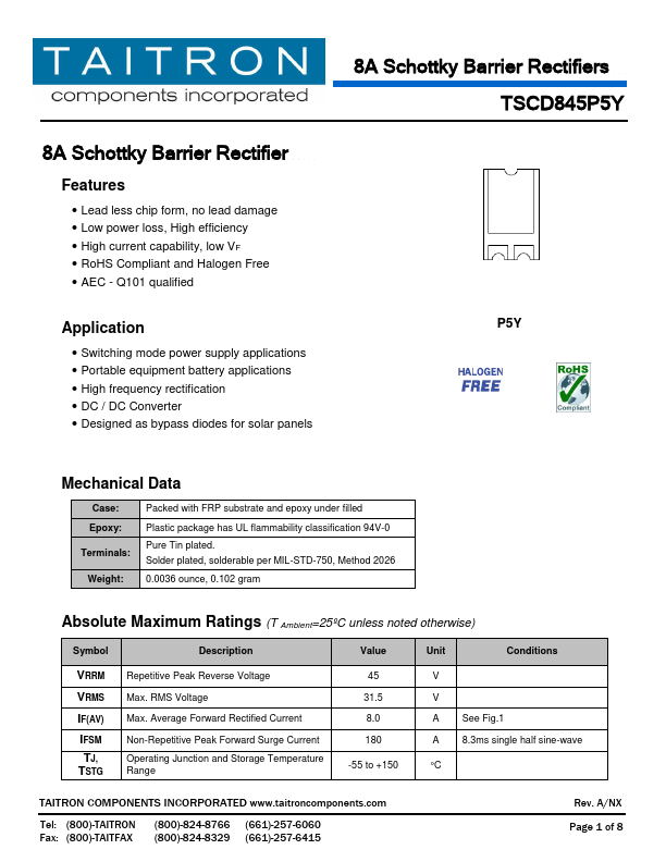 TSCD845P5Y