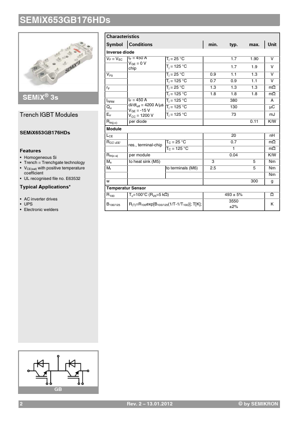 SEMIX653GB176HDS