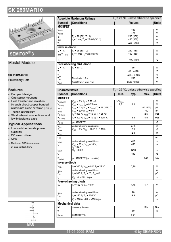 SK260MAR10