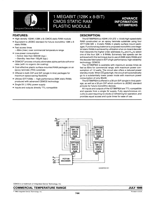 IDT8MP824S