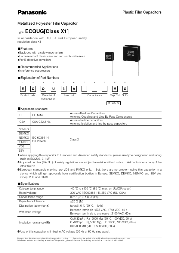 ECQU3A104MG