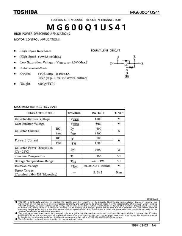 MG600Q1US41