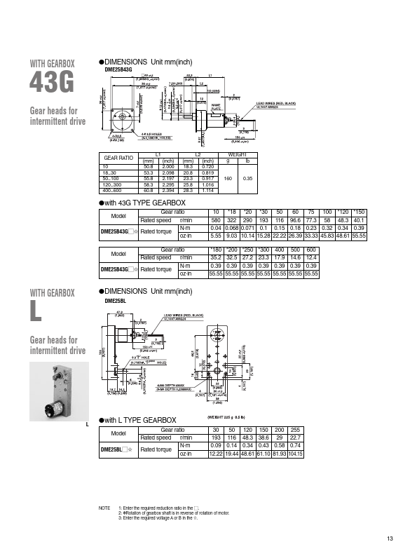 DME25B43G