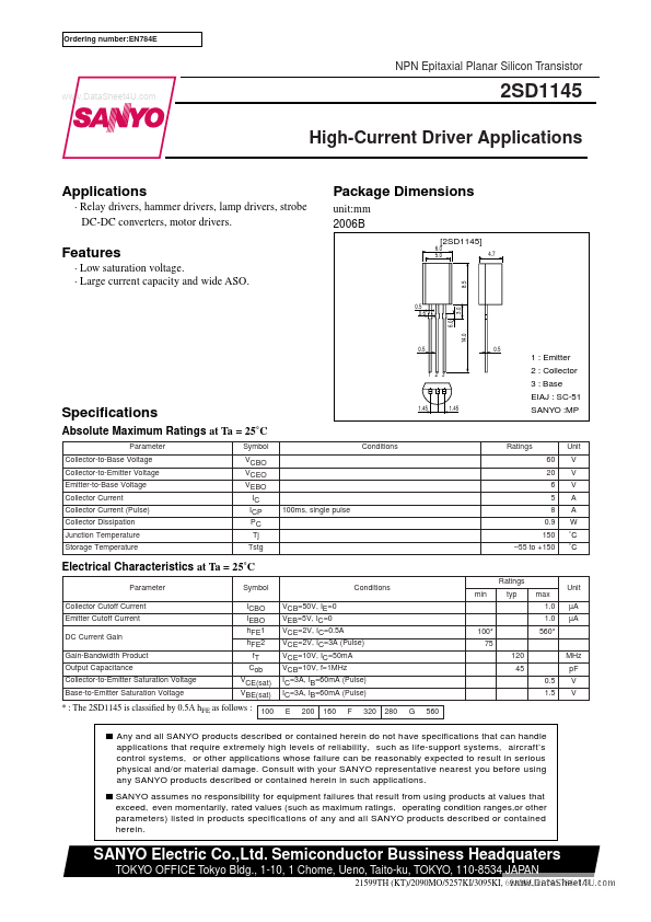 2SD1145