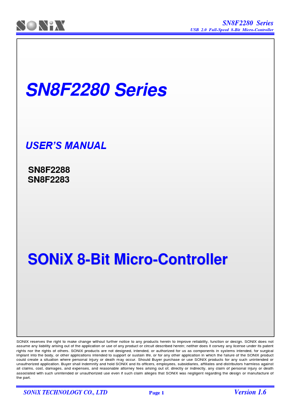 SN8F2280
