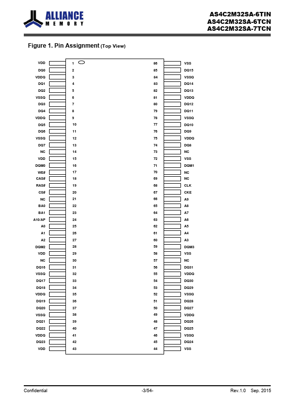 AS4C2M32SA-7TCN