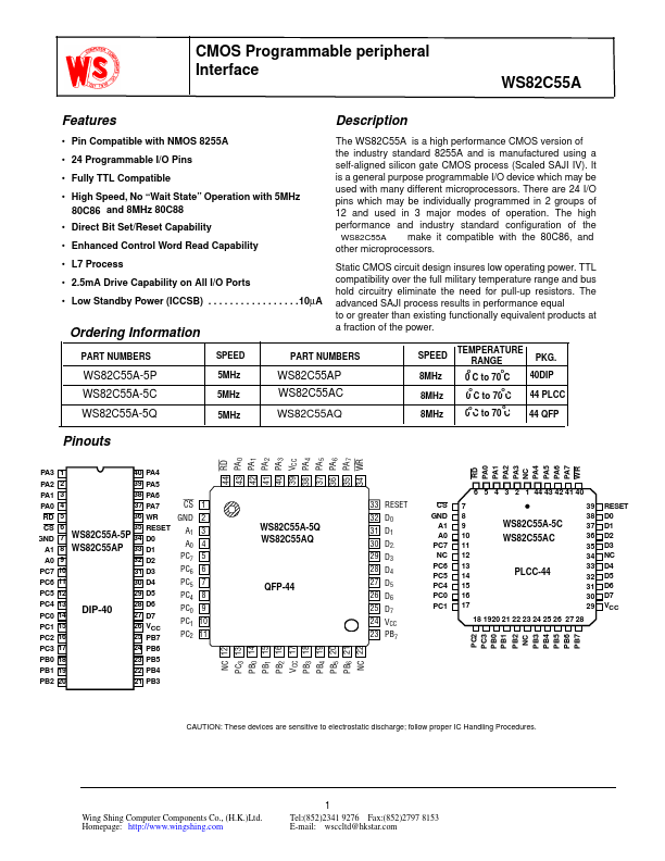 WS82C55A-5C