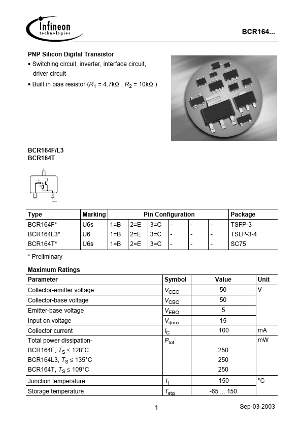 BCR164F