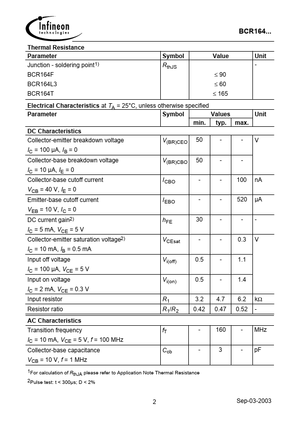 BCR164F