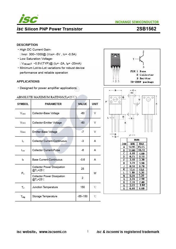 2SB1562