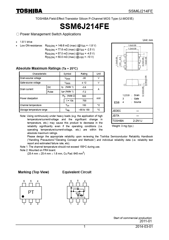 SSM6J214FE