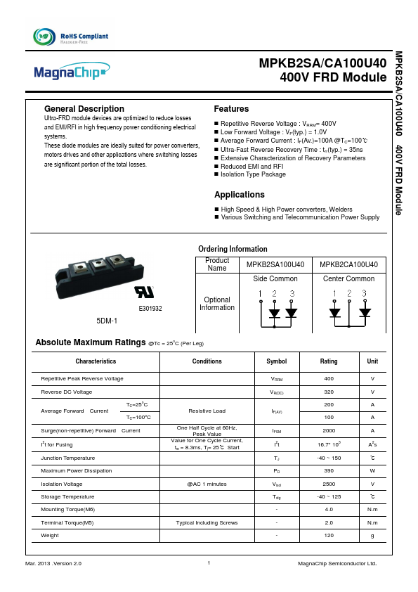 MPKB2CA100U40