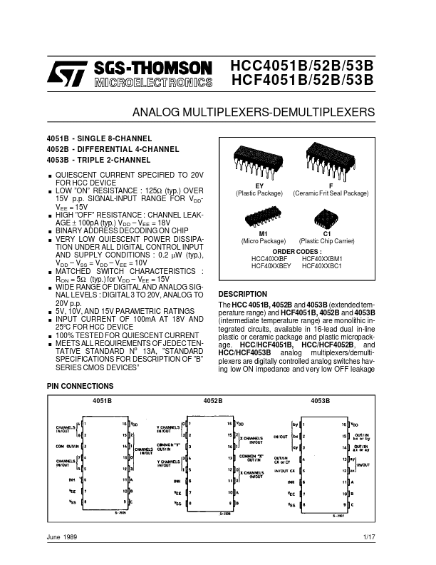 HCF4051B