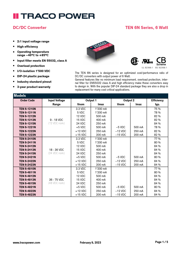 TEN6-1210N