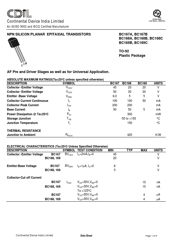 BC168B