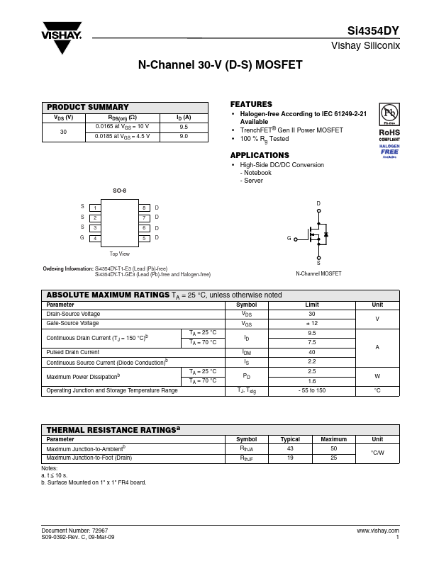 Si4354DY