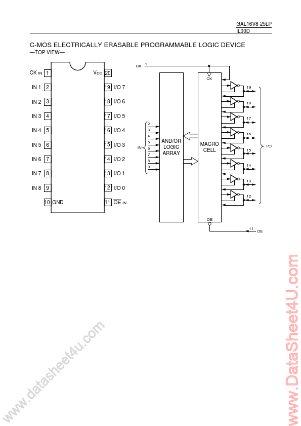 GAL16V8-25LP