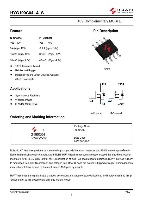 HYG190C04LA1S Datasheet Preview