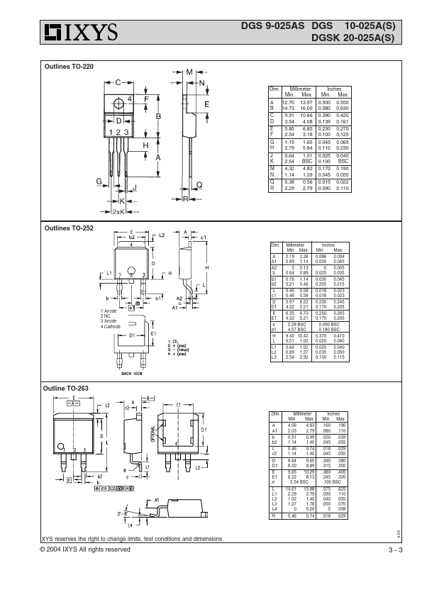 DGS10-025A