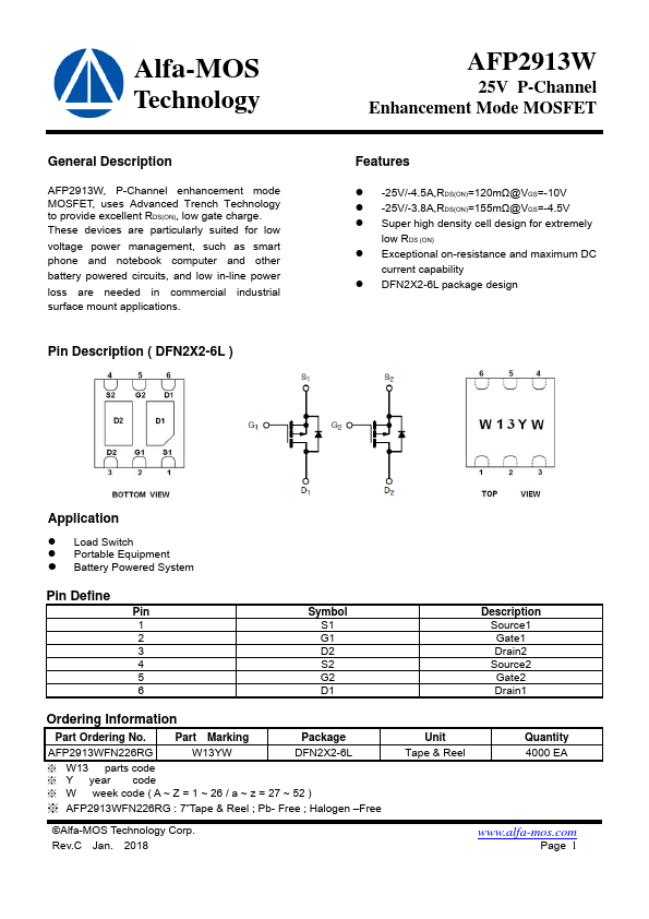 AFP2913W