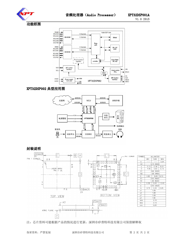 XPT32DSP002