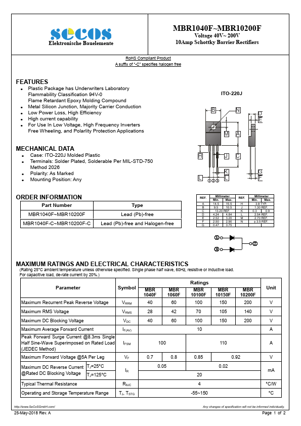 MBR10200F