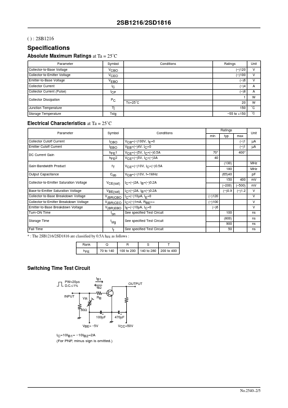 2SB1216