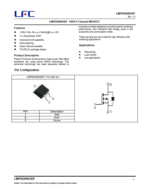 LMPDD0903DF Datasheet Preview