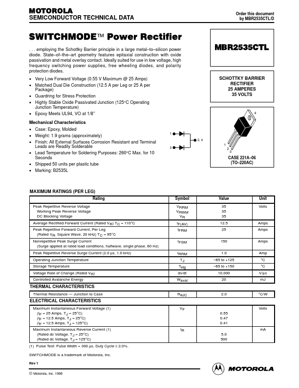 MBR2535CTL