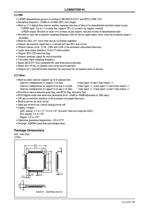 LC89075W-H