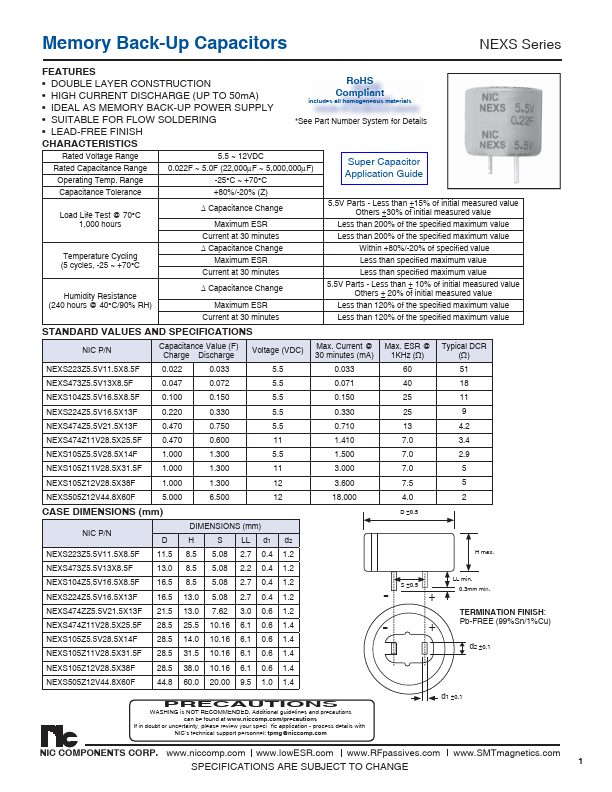 NEXS474Z5.5V21.5X13F