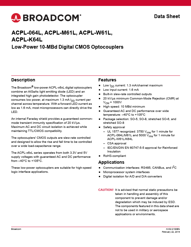 ACPL-M61L