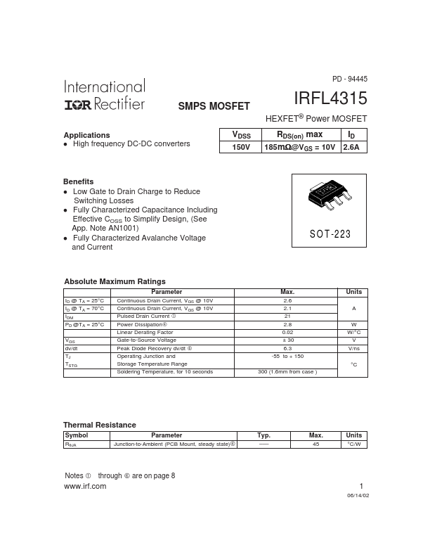 IRFL4315