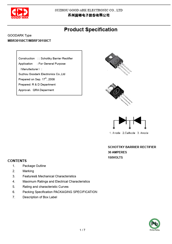 MBR30150CT