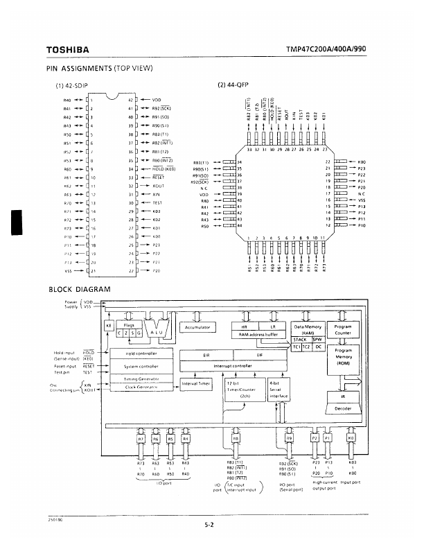 TMP47C400AN