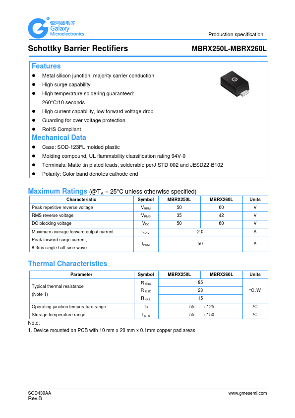 MBRX260L