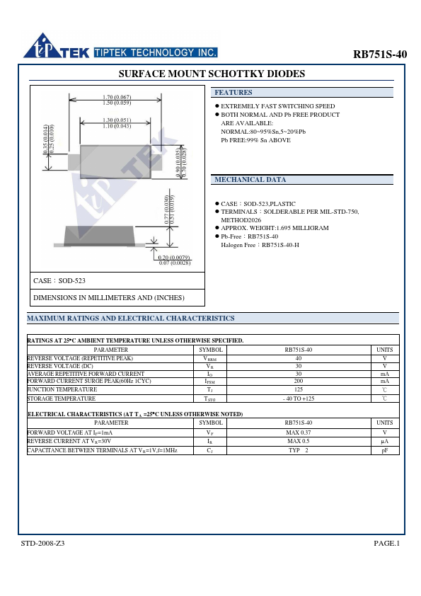 RB751S-40