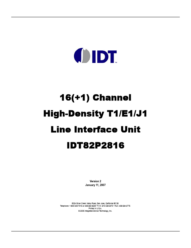 IDT82P2816