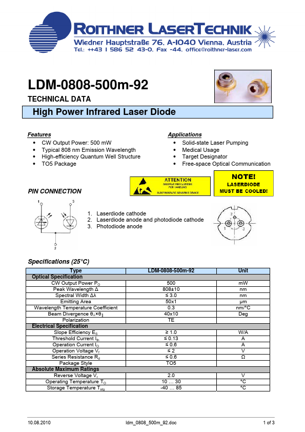 LDM-0808-500m-92