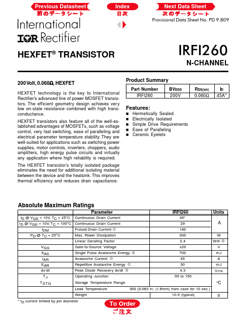 IRFI260