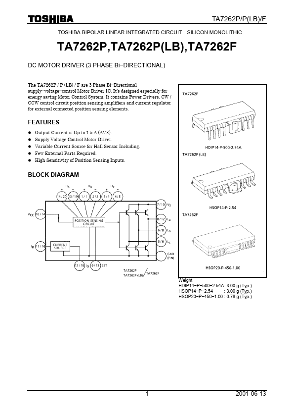 TA7262PLB