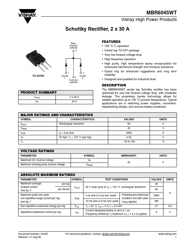 MBR6045WT