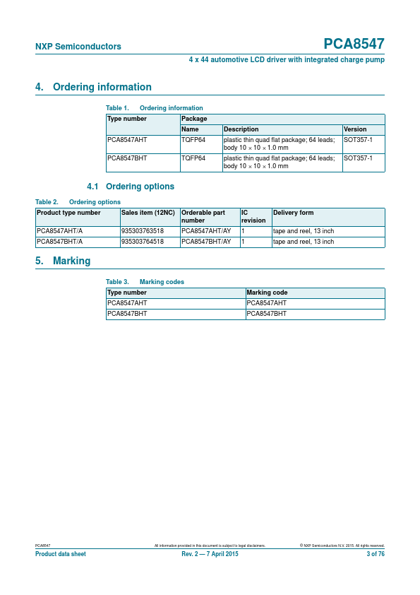 PCA8547